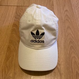 White Adidas Hat